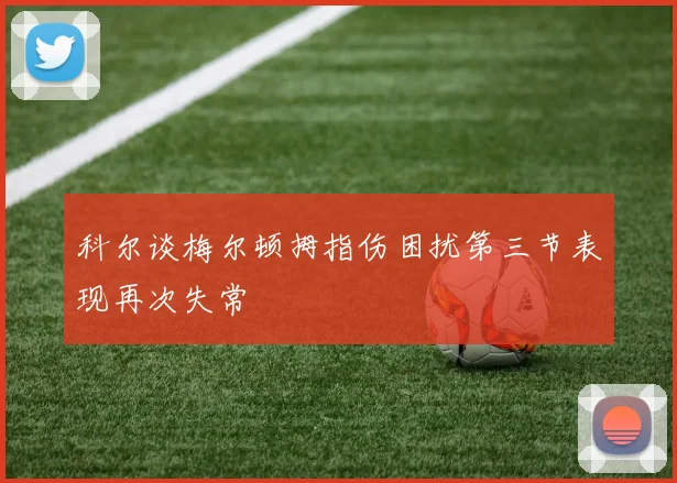 科尔谈梅尔顿拇指伤困扰第三节表现再次失常